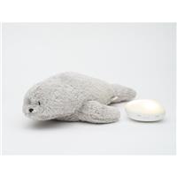 Moonie Seal sleep toy Organic Grey 1 pc