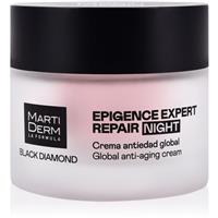 MartiDerm Black Diamond Epigence Expert Repair Night anti-wrinkle night cream refillable 50 ml