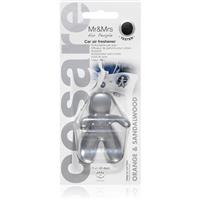 Mr & Mrs Fragrance Cesare Orange & Sandalwood car air freshener 1 pc