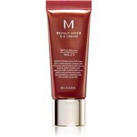 Missha M Perfect Cover BB cream with very high sun protection small pack shade No. 23 Natural Beige SPF 42/PA+++ 20 ml