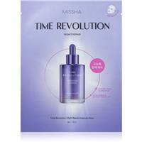 Missha Time Revolution Night Repair Ampoule anti-wrinkle sheet mask 30 g