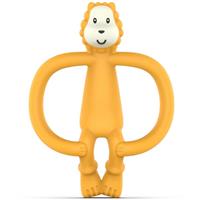 Matchstick Monkey Animal Collection toothbrush with teether Lion 1 pc