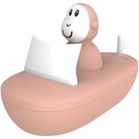 Matchstick Monkey Endless Bathtime Fun Boat Set bath toy Dusty Pink 2 pc