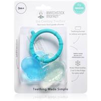 Matchstick Monkey Cooling Teether chew toy with cooling effect Blue/ Mint 3m+ 1 pc