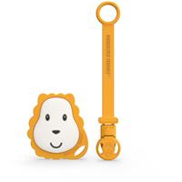 Matchstick Monkey Flat Face Teether & Soother Clip gift set for children Lion