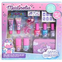 Martinelia Little Unicorn Nail&Lip SET With Tinbox set for children 3+