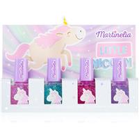Martinelia Little Unicorn Nail Polish Set nail polish set for children Pink, Blue, Purple, Fuchsia