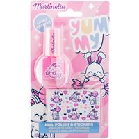 Martinelia Yummy Polish & Stickers set for children 1 pc