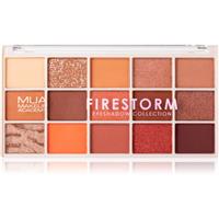 MUA Makeup Academy Professional 15 Shade Palette eyeshadow palette shade Firestorm 12 g