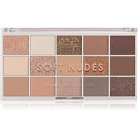 MUA Makeup Academy Professional 15 Shade Palette eyeshadow palette shade Soft Nudes 12 g