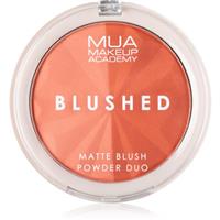 MUA Makeup Academy Blushed Powder Blusher powder blusher shade Peach Fizz 5 g
