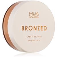 MUA Makeup Academy Bronzed cream bronzer shade Butterscotch 14 g