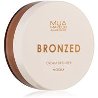 MUA Makeup Academy Bronzed cream bronzer shade Mocha 14 g