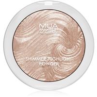 MUA Makeup Academy Shimmer professional highlight pressed powder shade Radiant Cashmere 8 g