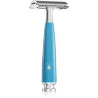 Mhle RYTMO R228 Blue Resin classic shaving razor 1 pc