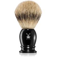 Mhle Silvertip Badger Black Resin shaving brush Large 1 pc