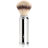 Mhle TRAVEL Silvertip Synthetic shaving brush Silver 1 pc