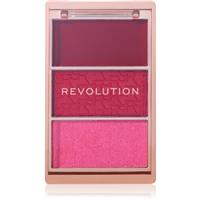 Makeup Revolution Blush Icon Palette blusher palette shade My Cherry Truth 9.8 g