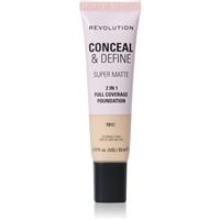 Makeup Revolution Conceal & Define mattifying foundation shade F2NC 23 ml
