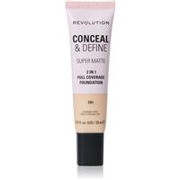 Makeup Revolution Conceal & Define mattifying foundation shade F3N 23 ml