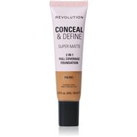 Makeup Revolution Conceal & Define mattifying foundation shade F12.7NC 23 ml