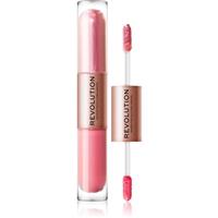 Makeup Revolution Double Up liquid eyeshadow 2-in-1 shade Blissful Pink 2x2,2 ml