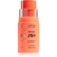 Makeup Revolution Fast Base lip and cheek tint shade Peach 14 g