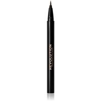 Makeup Revolution Hair Stroke Brow Pen eyebrow pen shade Medium Brown 0.5 ml