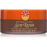 Revolution Sun Rush Face & Body Balm after-sun balm with brightening effect shade Caramel Bronze 60 g
