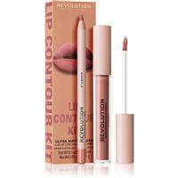 Makeup Revolution Lip Contour Kit lip set shade Stunner