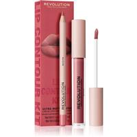 Makeup Revolution Lip Contour Kit lip set shade Queen