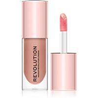 Makeup Revolution Pout Bomb plumping lip gloss with high gloss effect shade Candy 4.6 ml