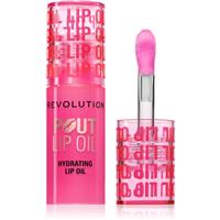 Makeup Revolution Pout Lip lip oil with moisturising effect shade Raspberry Pink 3 ml