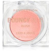 Revolution Bouncy Blur illuminating blusher shade Light as a Cloud Peachy Pink 5.5 g