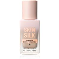 Makeup Revolution Skin Silk Serum Foundation light illuminating foundation shade F1 23 ml