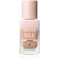 Makeup Revolution Skin Silk Serum Foundation light illuminating foundation shade F3 23 ml