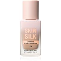 Makeup Revolution Skin Silk Serum Foundation light illuminating foundation shade F6 23 ml