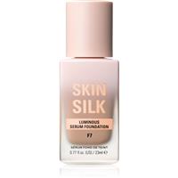 Makeup Revolution Skin Silk Serum Foundation light illuminating foundation shade F7 23 ml