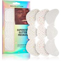 Makeup Revolution Superstar Glitter Freckles stickers for the face 3 pc