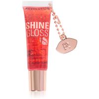 Revolution Shine Gloss lip gloss shade Peach Pop 10 ml