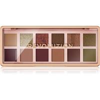 Makeup Revolution The Icon Palette eyeshadow palette shade The Eternal Icon Green Palette 12x0.7 g