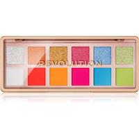 Revolution The Icon Palette eyeshadow palette shade The Vibrant Icon Brights Palette 12x0.7 g