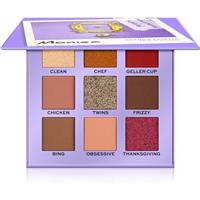 Makeup Revolution X Friends eyeshadow palette shade Monica 9 g