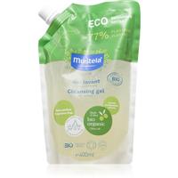 Mustela BIO cleansing gel for body and hair for children from birth refill 400 ml