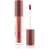 Magic studio Matte Liquid Lipstick liquid lipstick with matt effect shade 01 Plum 5 g