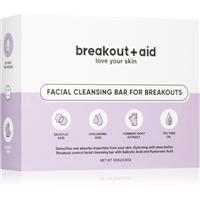 breakout + aid Facial Cleansing Bar soap for problem skin with salicylic acid
