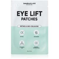 breakout + aid Eye Lift Patches anti-wrinkle undereye plaster with retinol 1 pc