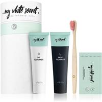 My White Secret Smile Beauty Care Gift Pack dental care set for a radiant smile