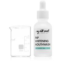 My White Secret PAP Whitening Mouthwash Concentrated Mouthwash with Whitening Effect 30 ml