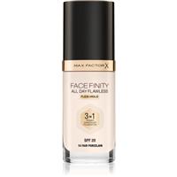 Max Factor Facefinity All Day Flawless long-lasting foundation SPF 20 shade 10 Fair Porcelain 30 ml